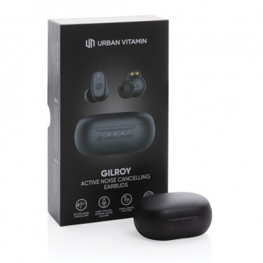 Logotrade promotional product picture of: Urban Vitamin Gilroy hybrid ANC and ENC earbuds