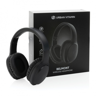 Logo trade promotional merchandise image of: Urban Vitamin Belmont wireless headphone