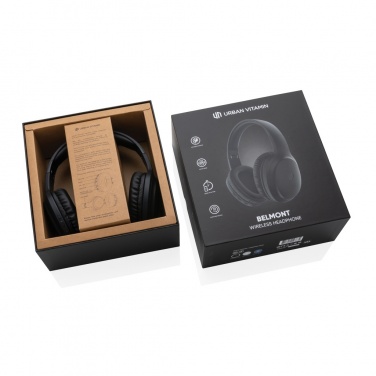 Logo trade promotional gifts picture of: Urban Vitamin Belmont wireless headphone