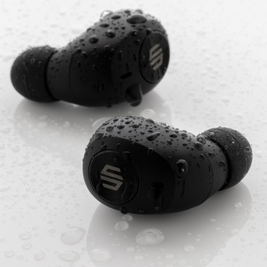 Logotrade promotional item image of: Urban Vitamin Palm Springs RCS rplastic ENC earbuds