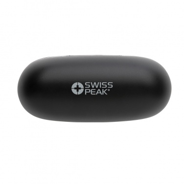 Logo trade promotional giveaways picture of: RCS recycled plastic Swiss Peak TWS earbuds 2.0