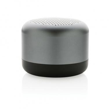 Logo trade promotional giveaway photo of: Terra RCS recycled aluminium 5W wireless speaker