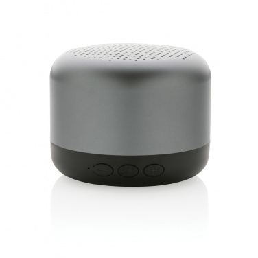 Logo trade promotional items image of: Terra RCS recycled aluminium 5W wireless speaker