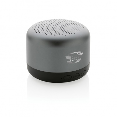 Logo trade promotional gift photo of: Terra RCS recycled aluminium 5W wireless speaker
