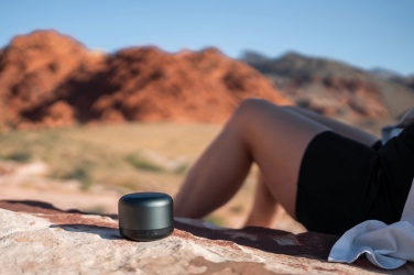 Logo trade corporate gifts picture of: Terra RCS recycled aluminium 5W wireless speaker