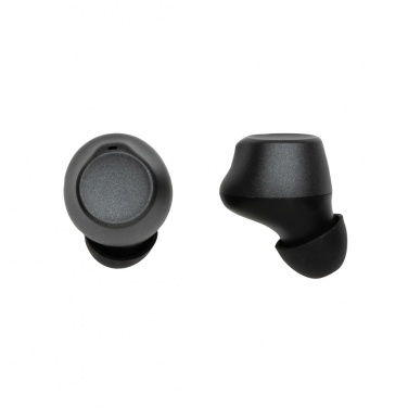 Logotrade promotional products photo of: Terra RCS recycled aluminium wireless earbuds