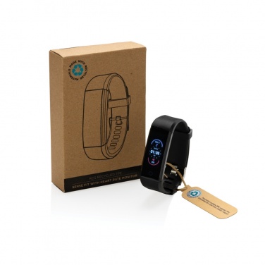 Logotrade advertising product picture of: RCS recycled TPU Sense Fit with heart rate monitor