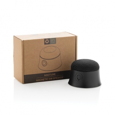 Logotrade business gifts photo of: Magtune RCS recycled plastic magnetic 5W speaker