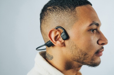 Logo trade corporate gift photo of: Urban Vitamin Glendale RCS rplastic air conductive headphone