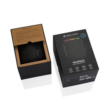 Logo trade advertising products image of: Urban Vitamin Palmdale RCS rplastic 16W speaker IPX7