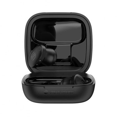 Logo trade promotional items image of: Lakewood RCS recycled and repairable wireless earbuds