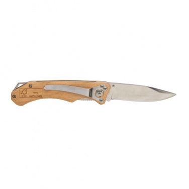 Logotrade promotional merchandise photo of: Wooden outdoor knife
