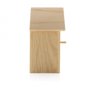 Logotrade business gift image of: Wooden birdhouse