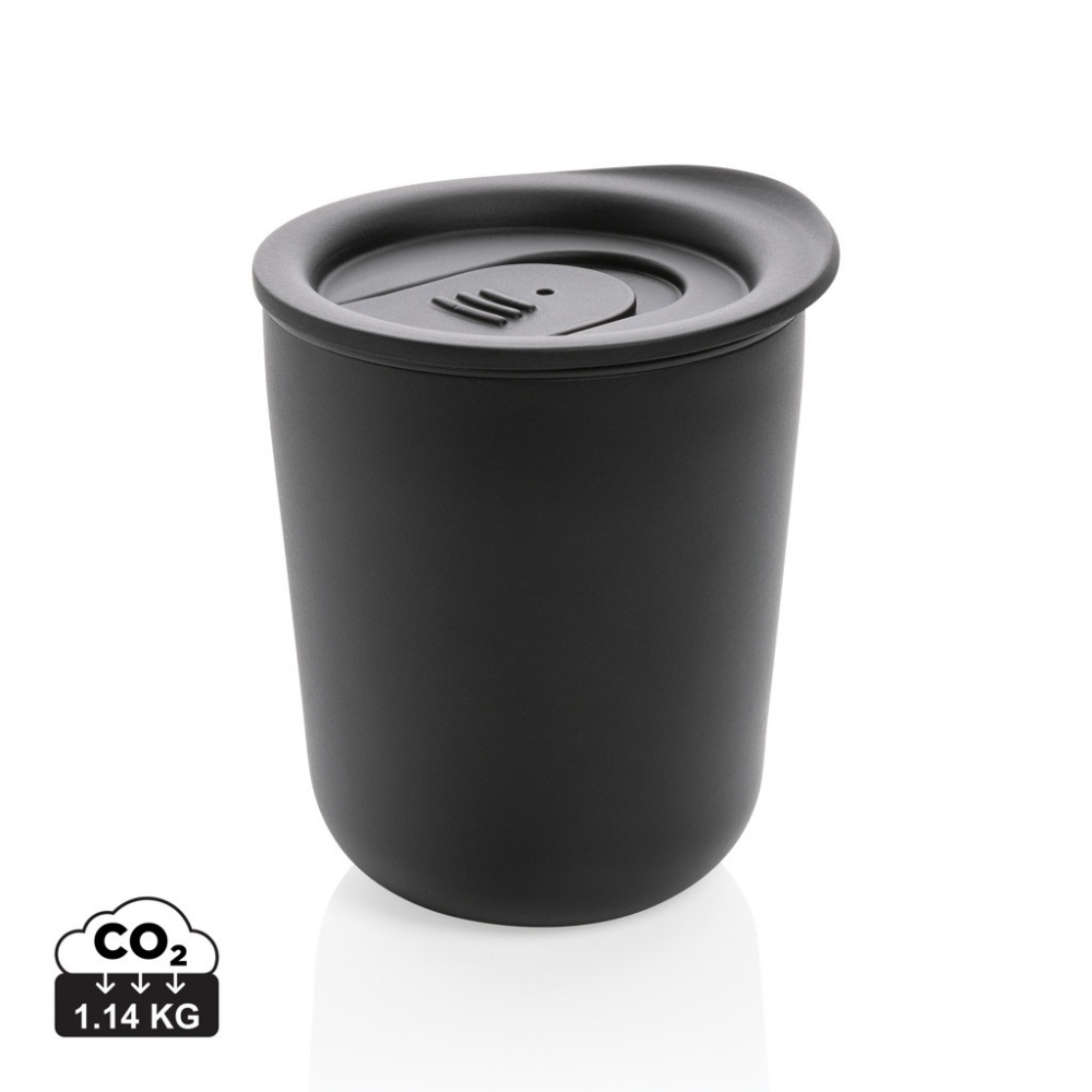 Logo trade promotional gifts image of: Simplistic antimicrobial coffee tumbler
