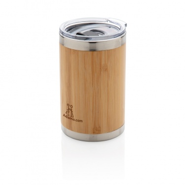 Logotrade business gifts photo of: Bamboo coffee to go tumbler