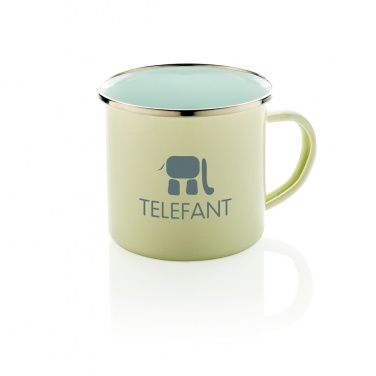 Logotrade promotional giveaway image of: Vintage enamel mug