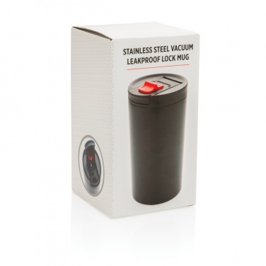 Logotrade corporate gift picture of: Double wall vacuum leakproof lock mug 300ml