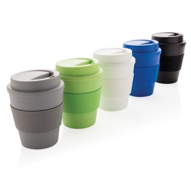 Logo trade promotional giveaway photo of: Reusable Coffee cup with screw lid 350ml