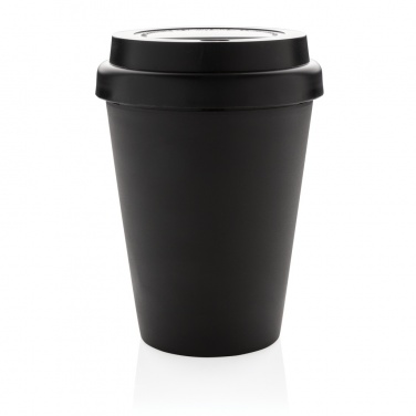 Logotrade promotional gift image of: Reusable double wall coffee cup 300ml