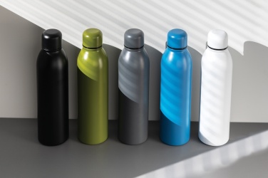 Logo trade corporate gift photo of: RCS Recycled stainless steel vacuum bottle 500ML