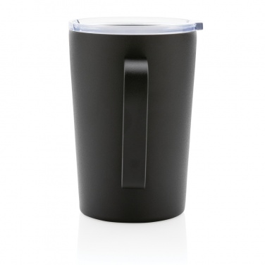 Logotrade promotional gift image of: RCS Recycled stainless steel modern vacuum mug with lid