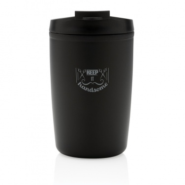 Logo trade promotional giveaways image of: GRS Recycled PP tumbler with flip lid