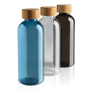 Logo trade promotional giveaways picture of: RCS RPET bottle with bamboo lid
