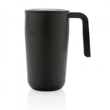 Logo trade promotional products image of: GRS Recycled PP and SS mug with handle