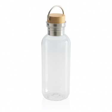 Logotrade promotional merchandise image of: RCS RPET bottle with bamboo lid and handle
