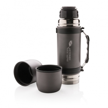 Logo trade promotional giveaway photo of: Vacuum flask with 2 cups