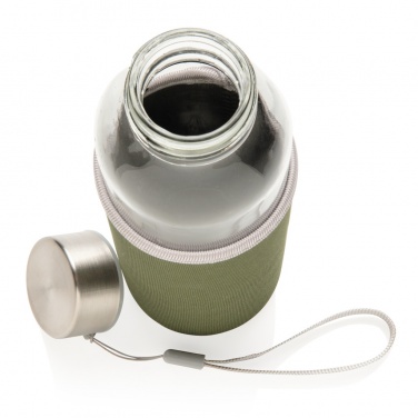Logotrade promotional merchandise photo of: Glass bottle with neoprene sleeve