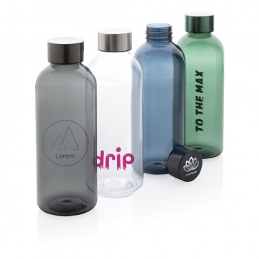 Logo trade corporate gifts image of: Leakproof water bottle with metallic lid
