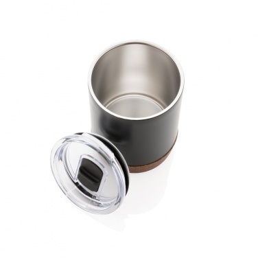 Logotrade promotional giveaways photo of: RCS Re-steel cork small vacuum coffee mug