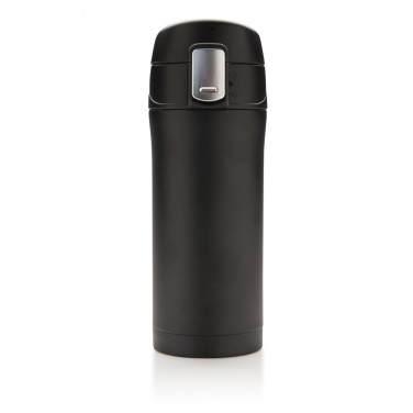 Logo trade promotional merchandise photo of: RCS Recycled stainless steel easy lock vacuum mug