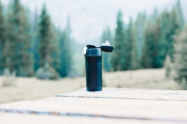 Logo trade advertising products picture of: RCS Recycled stainless steel easy lock vacuum mug