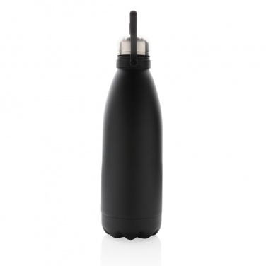 Logo trade business gifts image of: RCS Recycled stainless steel large vacuum bottle 1.5L