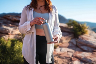 Logotrade promotional product picture of: RCS Recycled stainless steel Impact vacuum bottle