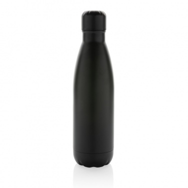 Logo trade business gifts image of: Eureka RCS certified re-steel single wall water bottle
