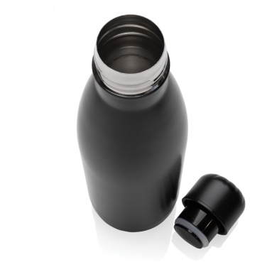 Logo trade promotional items picture of: Eureka RCS certified re-steel single wall water bottle