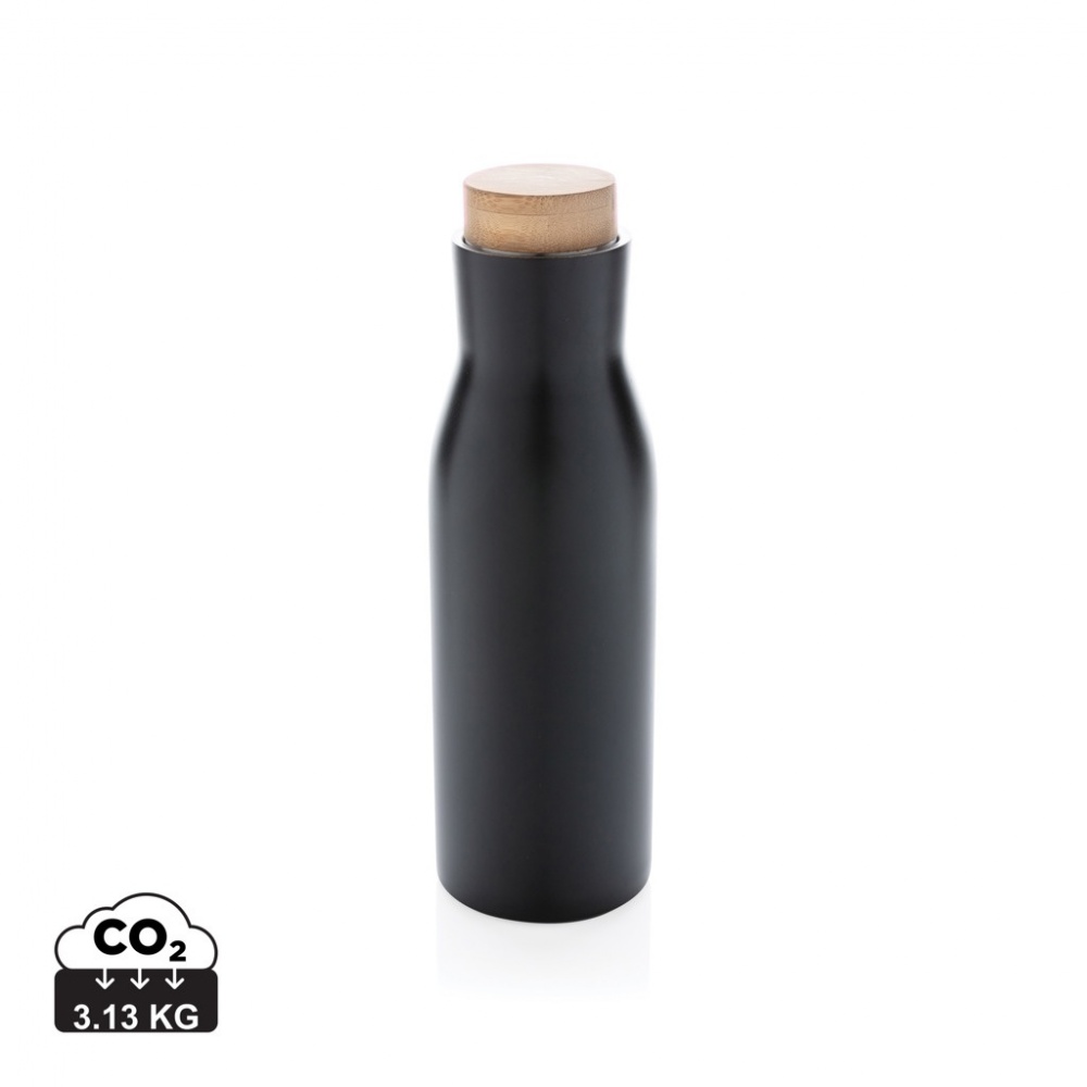 Logo trade promotional items image of: Clima leakproof vacuum bottle with steel lid