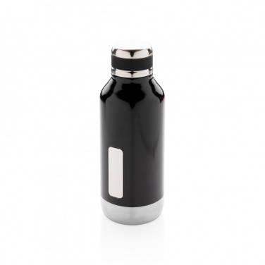 Logo trade promotional products picture of: Leak proof vacuum bottle with logo plate