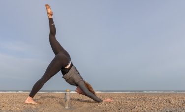 Logotrade promotional item image of: Impact borosilicate glass bottle with bamboo lid