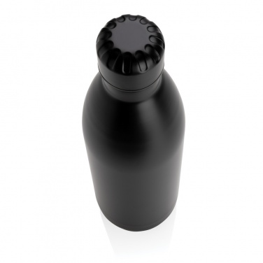 Logo trade advertising products picture of: Solid colour vacuum stainless steel bottle 1L