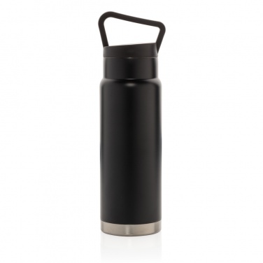 Logo trade promotional gifts picture of: Leakproof vacuum on-the-go bottle with handle