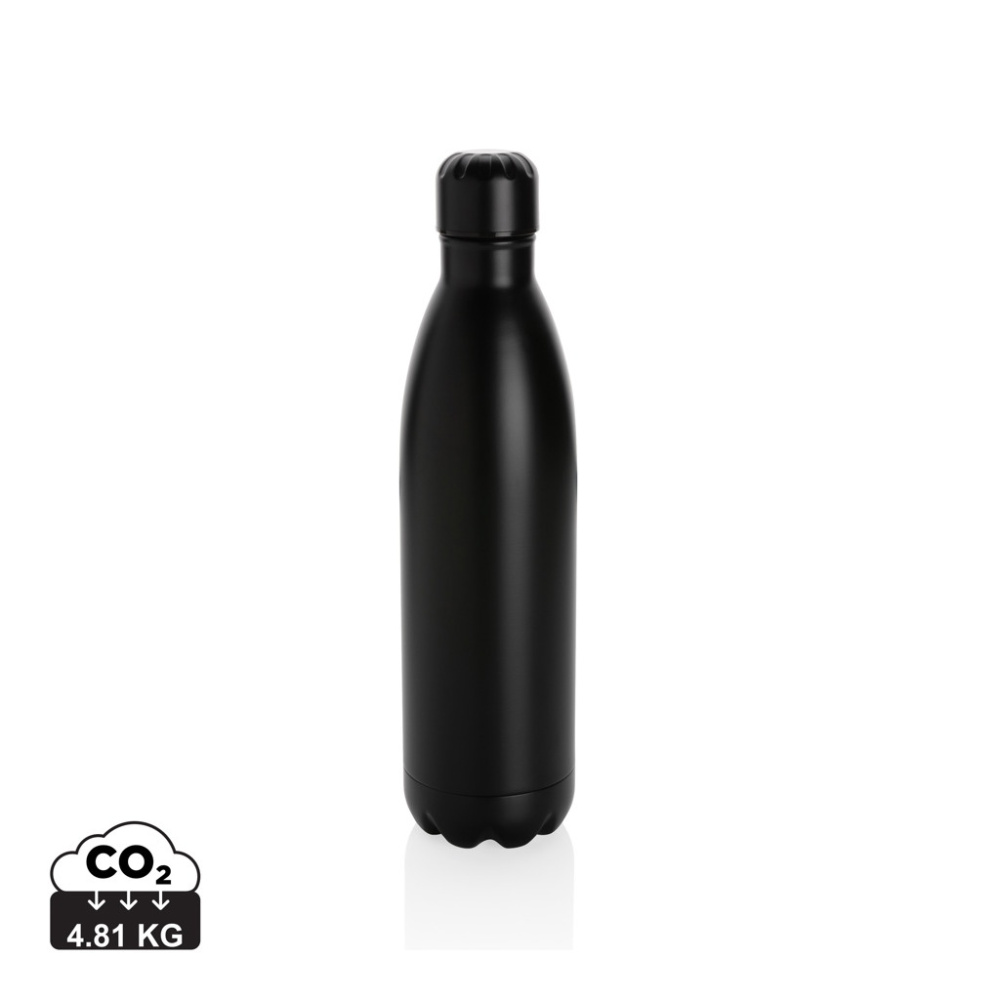 Logotrade promotional item image of: Solid colour vacuum stainless steel bottle 750ml