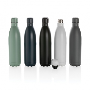 Logotrade promotional giveaway image of: Solid colour vacuum stainless steel bottle 750ml