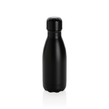 Logo trade promotional gift photo of: Solid colour vacuum stainless steel bottle 260ml