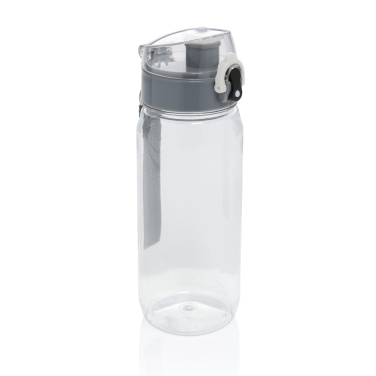 Logo trade promotional merchandise picture of: Yide RCS Recycled PET leakproof lockable waterbottle 600ml