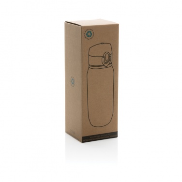 Logo trade business gift photo of: Yide RCS Recycled PET leakproof lockable waterbottle 600ml