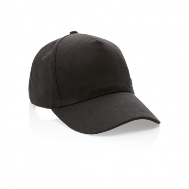 Logotrade advertising product image of: Impact 5panel 280gr Recycled cotton cap with AWARE™ tracer